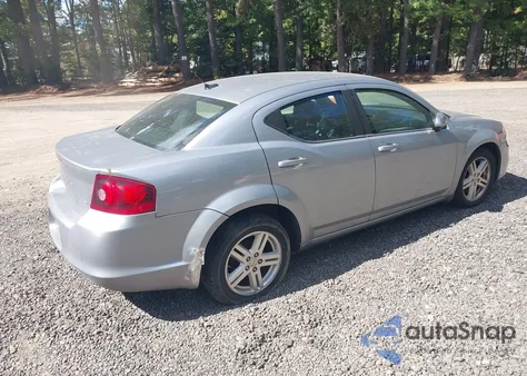 2014 Dodge Avenger Sxt из США, поврежденный, VIN 1C3CDZCB5EN163423